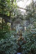 A large bronze sculpture 'Icarus' designed by Donald Brooke who created it for Christopher House