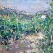 Diana Maxwell Armfield (b. 1920)oil on board'Vines below San Gimignano' signed initials, with RA