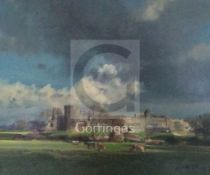 § Frank Wootton (1911-1978)oil on canvasPevensey Castlesigned10 x 12in.
