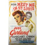 Meet Me In St. Louis,- M.G.M, 1944, U.S. one-sheet poster, (B+) 41 x 27in. (105x69cm.)