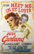 Meet Me In St. Louis,- M.G.M, 1944, U.S. one-sheet poster, (B+) 41 x 27in. (105x69cm.)