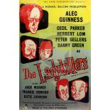 The Ladykillers, 1955, Ealing, British one-sheet -- linen-backed, (B+) 40x27in. (101x68cm.)