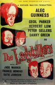 The Ladykillers, 1955, Ealing, British one-sheet -- linen-backed, (B+) 40x27in. (101x68cm.)