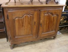 A French walnut buffet W.150cm