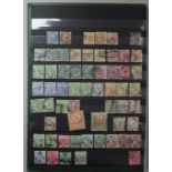 A box of world stamps