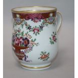 A Samson of Paris famille rose mug height 13cm