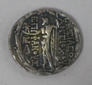 Seleucid Empire, Syria, silver tetradrachm of Antiochus VIII Epiphanes Grypos (first reign 121-