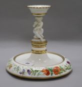 A Victorian Mintons table centrepiece stand (bowl deficient) height 25cm