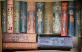 Henty, George Alfred - A collection of fourteen pictorial cloth bound novels: Bonnie Prince