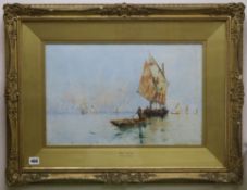 Frank Henry Mason (1876-1965)watercolour'Near Venice'signed31 x 49cm.