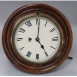 A Kienzle 20th century pine-cased wall clock diameter 31cm