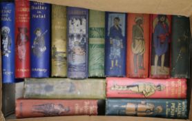 Henty, George Alfred - A collection of fourteen pictorial cloth bound novels: To Herat and Cabul