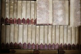 SCOTT, The Waverley Novels, Robert Cadell, Edinburgh, 1830's, 47 vols (of 48), half vellum and