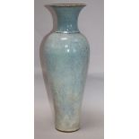 A Mitchell stoneware studio vase height 37cm