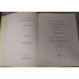 Campbell, Colin and Others - Vitruvius Britannicus, three facsimile volumes (of 4), quarto, cloth,