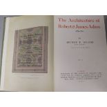 Bolton, Arthur - The Architecture of Robert and James Adam, 1st edition, 2 vols, folio, original