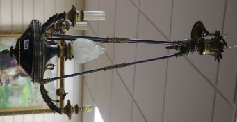 A Regency style electrolier height 72cm