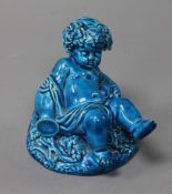 A Worcester putto