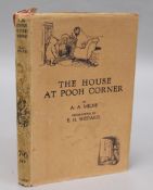 Milne, Alan Alexander - The House at Pooh Corner, 8 vo, original cloth, with dj, illustrated by E.H.