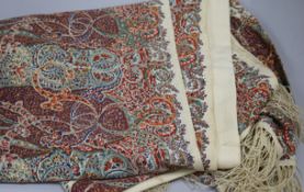 A Victorian Paisley summer shawl