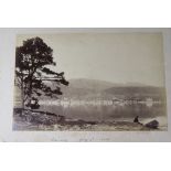 A photograph album containing twenty three images of views in Norway, dated 1886