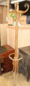 A Bentwood hat and coat stand W.50cm (a.f.)