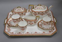 A Wedgwood ten piece cabaret set, Sam Chadwick