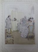 Thompson, Hugh - Sheridan, Richard Brinsley - The School For Scandal, pictorial cloth, quarto,