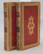 Combe, William - The English Dance of Death, 1st edition in book form, 2 vols, 8vo, later bound