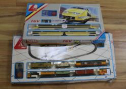 Two French train sets