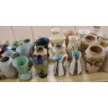 A collection of Brentleighware ceramics