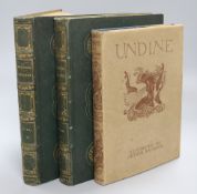 Undine, illustrated by Arthur Rackham and National Gallery, vols I and II