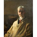 W.A.T 1924oil on canvasPortrait of William Shackleton (1872-1933)initialled and dated30 x 25in.