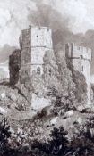 Nathaniel Whittock (1791-1860)sepia washLewes Castle, 1829 for Thomas Allen's History of the