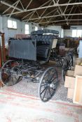 A Hartland Phaeton horse carriage