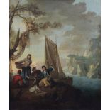 After Claude Joseph Vernetoil on canvasFishermen sorting the catch28 x 24in.