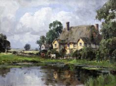 Campbell Archibald Mellon (1878-1955)oil on board'A Lincolnshire Manor Farm near Boston' signed