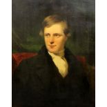 Early 19th Century English Schooloil on canvasPortrait of a gentleman30 x 25in.