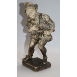 A plaster figure of Rigoletto Depose Fabbri