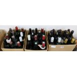 Thirty-three assorted wines