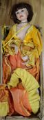 An L. E. Brigitte von Messnel Ltd edition porcelain doll in Victorian costume