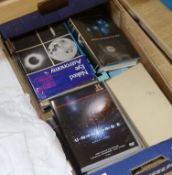 A quantity of DVD's relating to astronomy