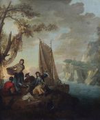 After Claude Joseph Vernetoil on canvasFishermen sorting the catch28 x 24in.