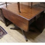 A Regency mahogany Pembroke table W.91cm