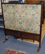 A Liberty & Co. firescreen, tapestry possibly Morris & Co. W.97cm