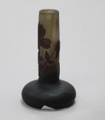 A Galle miniature vase
