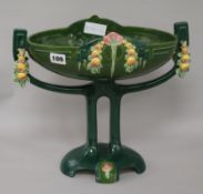 An early 20th century Eichwald pedestal dish height 33cm