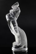 Coq Houdan/Proud Cock. A glass mascot by René Lalique, introduced on 30/4/1929, No.1161 in clear and