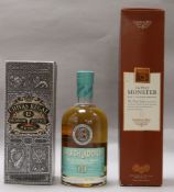 Compass Box The Peat Monster, malt Scotch whisky 46% abv, Chivas Regal 12 Yr old Scotch,