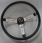 A Lotus 'Colin Chapman' steering wheel diameter 38cm